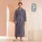 2026 Premium Thick Cotton Robe Light Luxury Extended Pajama Comfortable Couples Bathrobe 11