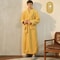2026 Premium Thick Cotton Robe Light Luxury Extended Pajama Comfortable Couples Bathrobe 16
