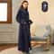 2026 Premium Thick Cotton Robe Light Luxury Extended Pajama Comfortable Couples Bathrobe 20