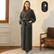 2026 Premium Thick Cotton Robe Light Luxury Extended Pajama Comfortable Couples Bathrobe 22