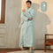 2026 Premium Thick Cotton Robe Light Luxury Extended Pajama Comfortable Couples Bathrobe 25