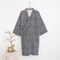 2026 Premium Mens 100 Cotton Gauze Robe Loose Thin Japanese Yukata Hooded VNeck Bathrobe 2