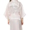 Fashion Kid Flower Girl Satin Robe Solid SilkStyle Yukata For Weddings Parties And Elegant Dressin 9