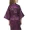 Fashion Kid Flower Girl Satin Robe Solid SilkStyle Yukata For Weddings Parties And Elegant Dressin 2