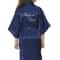 Fashion Kid Flower Girl Satin Robe Solid SilkStyle Yukata For Weddings Parties And Elegant Dressin 6