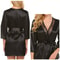 Womens Sexy Lace Satin Robe Elegant Short Nightgown Kimono Lingerie For Plus Size Comfort 4
