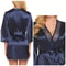 Womens Sexy Lace Satin Robe Elegant Short Nightgown Kimono Lingerie For Plus Size Comfort 5