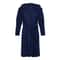 Mens Winter Warm Hooded Fleece Bathrobe Long Sleeve Thermal Home Gown Solid Color Sleepwear 6