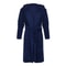 Mens Winter Warm Hooded Fleece Bathrobe Long Sleeve Thermal Home Gown Solid Color Sleepwear 6