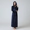 Extra Long Winter Coral Fleece Bathrobe Hooded Warm Kimono Cozy Shower Robe For Women 9