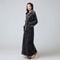 Extra Long Winter Coral Fleece Bathrobe Hooded Warm Kimono Cozy Shower Robe For Women 7