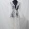 Womens Long Lace Sheer Nightgown White Bridesmaid Robe Sensual Kimono Bride Lingerie 4