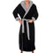 Mens Premium Hooded Flannel Bathrobe Long QuickDry Sleepwear Soft Fluffy Home Gown 9