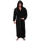Mens Premium Hooded Flannel Bathrobe Long QuickDry Sleepwear Soft Fluffy Home Gown 7