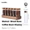 Magnetic Coffee Bean Storage System Precision Glass Tubes Display Rack For Professional Espresso 7