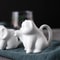 Ceramic Cow Creamer Jug Whimsical Milk Pitcher Coffee Sauce Dispenser Mini Frothing Container 3
