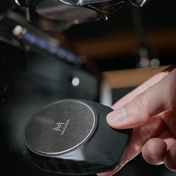 muvna mini electronic espresso scale – 0.1g high precision with led display & powder receiving cup