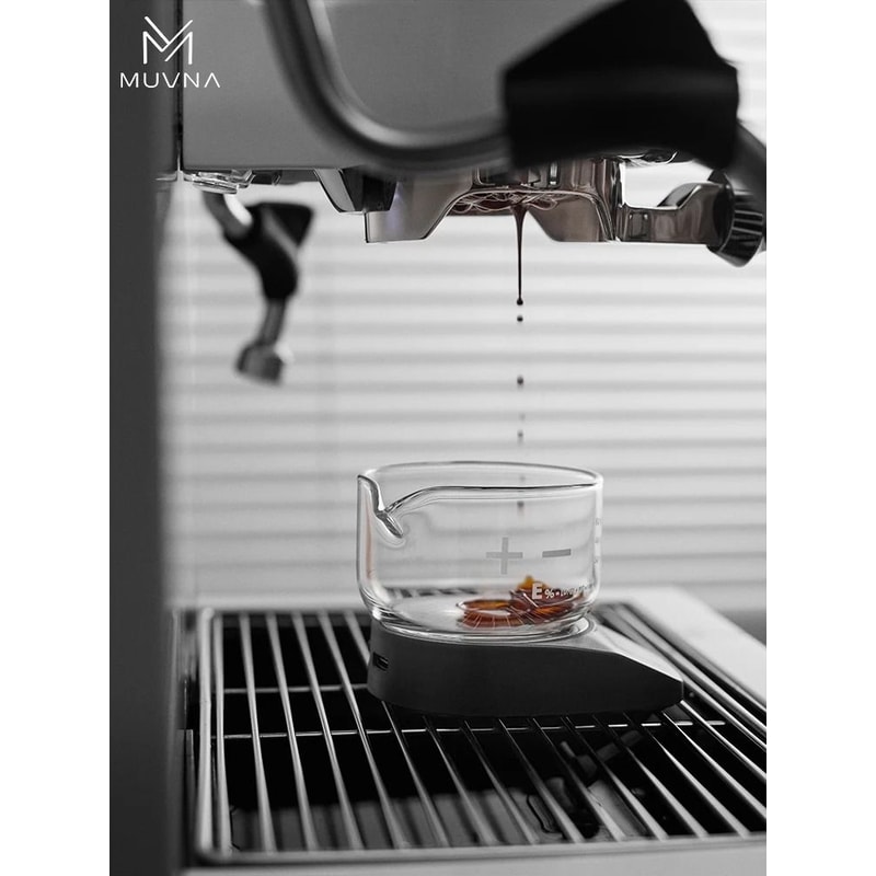 MUVNA Mini Electronic Espresso Scale 01g High Precision With LED Display Powder Receiving Cup 4