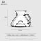 MUVNA TornadoGlow Carafe Sharing Pot 450ml Glass Coffee Brew Utensil With Water Level Display 6