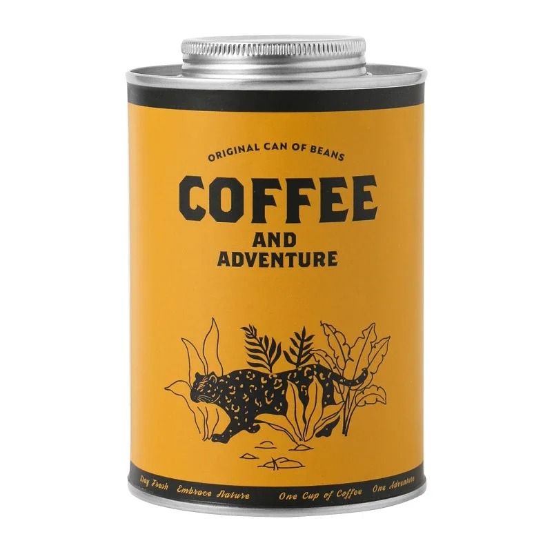 Extra Large Coffee Bean Sealed Storage Can Portable Breathing Tin Box For Camping FreshKeeping 2