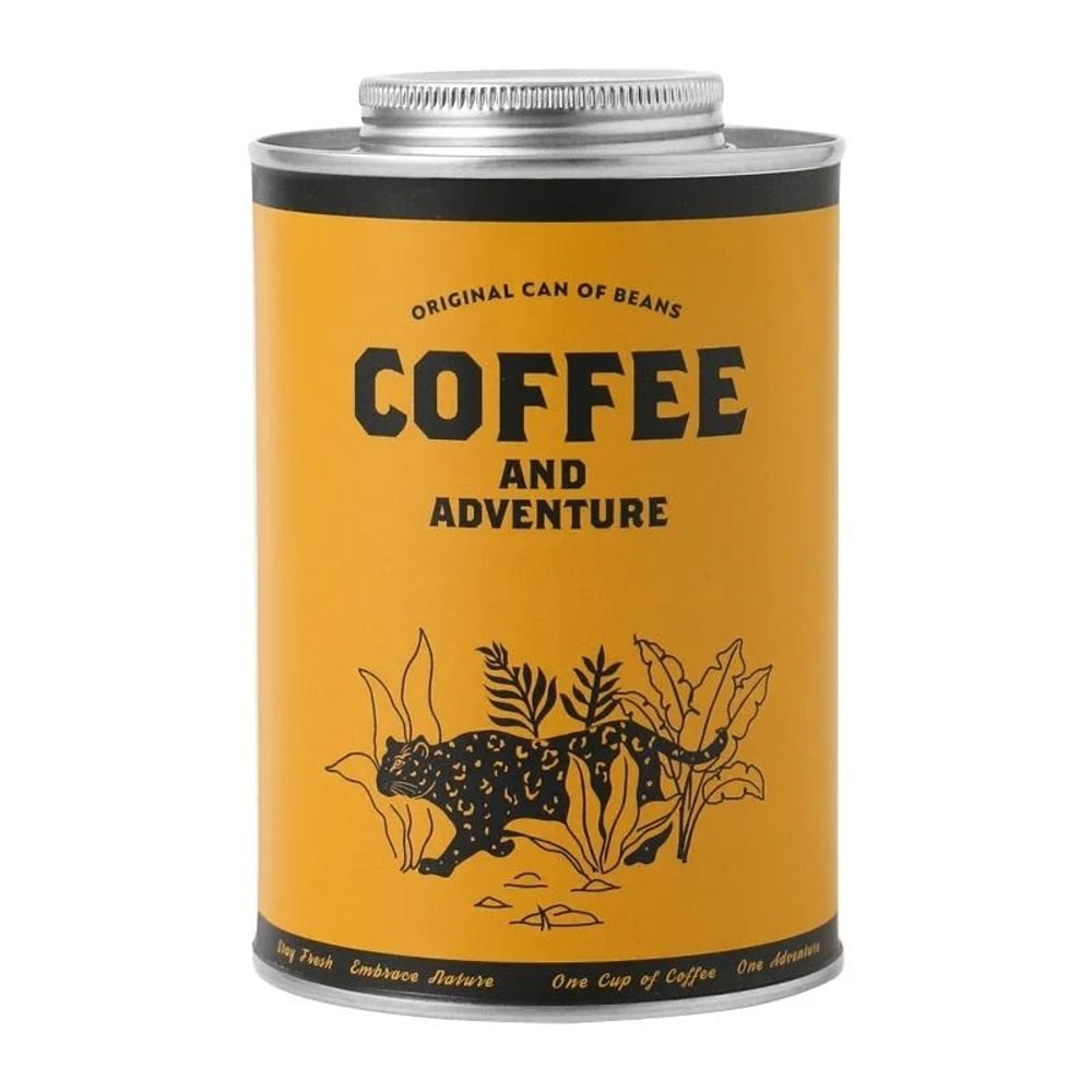 Extra Large Coffee Bean Sealed Storage Can Portable Breathing Tin Box For Camping FreshKeeping 6