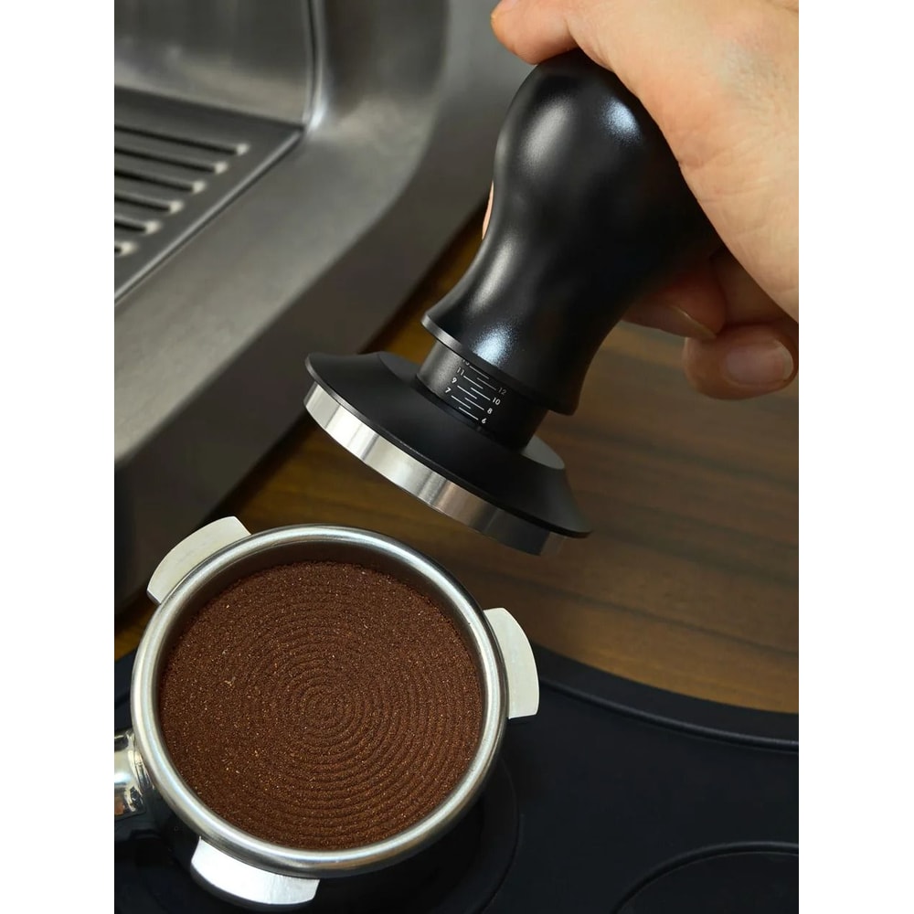 Precision Ripple Base Espresso Tamper Calibrated SpringLoaded Constant Pressure Leveling Tool 5154 5