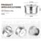 Reusable Stainless Steel Coffee Capsule Refillable Cup Filter Compatible With Delta Q Machines 1