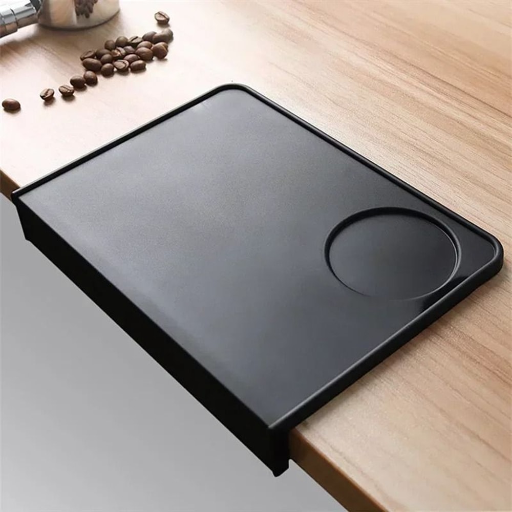Silicone Espresso Tamper Mat AntiSkid Corner Edge Pad Professional Tamping Support For Home And O 0