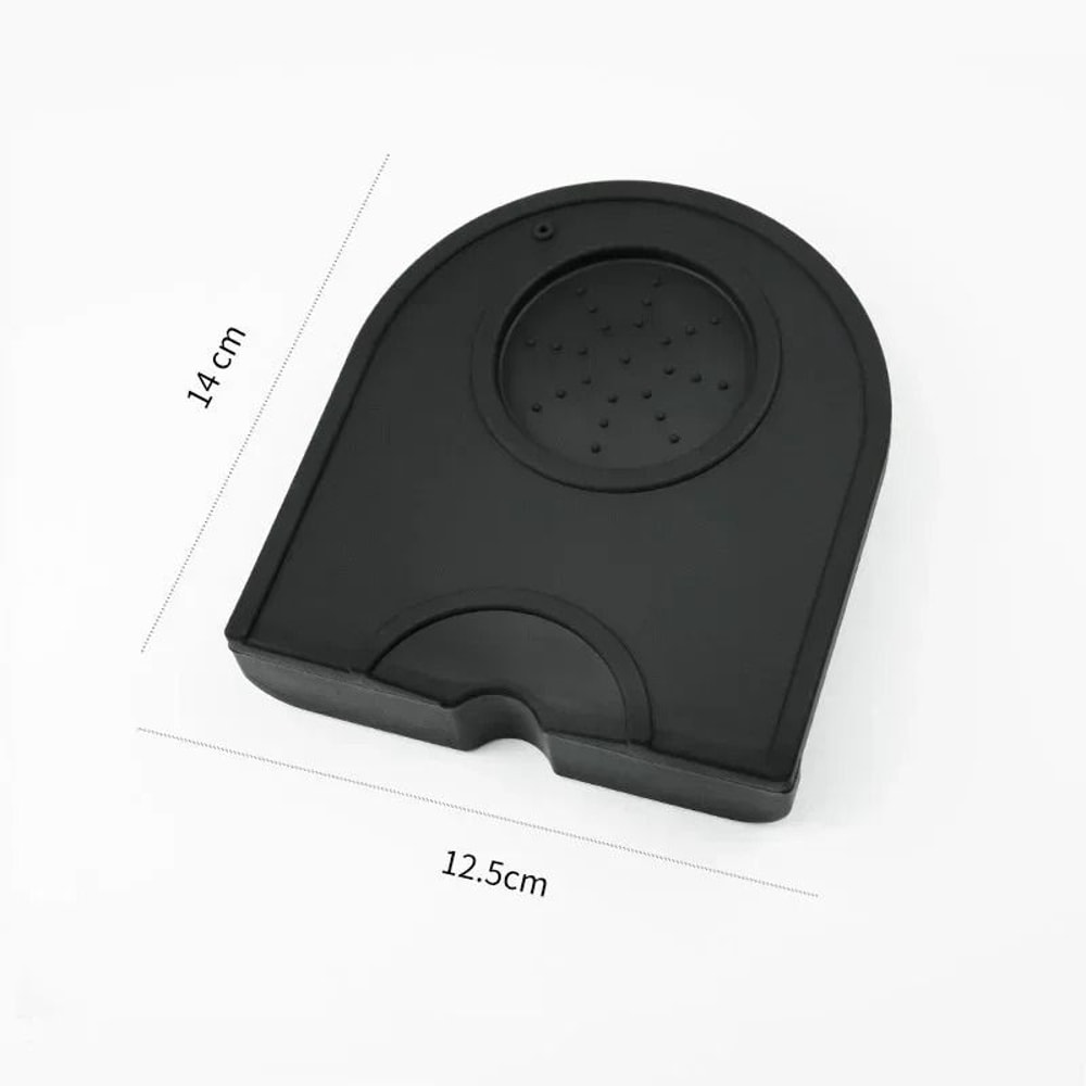 Silicone Espresso Tamper Mat AntiSkid Corner Edge Pad Professional Tamping Support For Home And O 6
