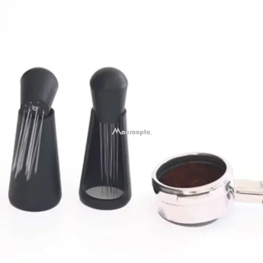 Needle Espresso Coffee Stirrer Professional Wood Handle Distribution Tool Barista Stirring Hardwa 1