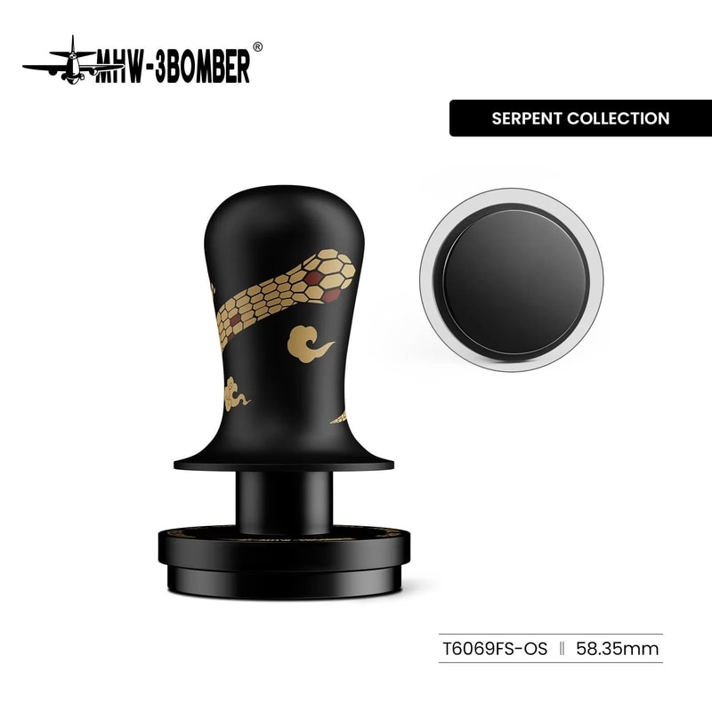 MHW3BOMBER Flash Tamper 20 Series 30lbs Feedback Coffee Distributor Espresso Leveler Tool 7