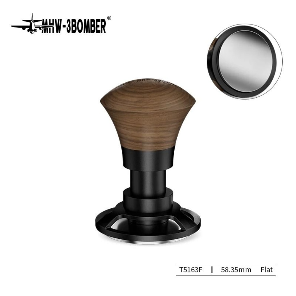 MHW3BOMBER Flash Tamper 20 Series 30lbs Feedback Coffee Distributor Espresso Leveler Tool 8