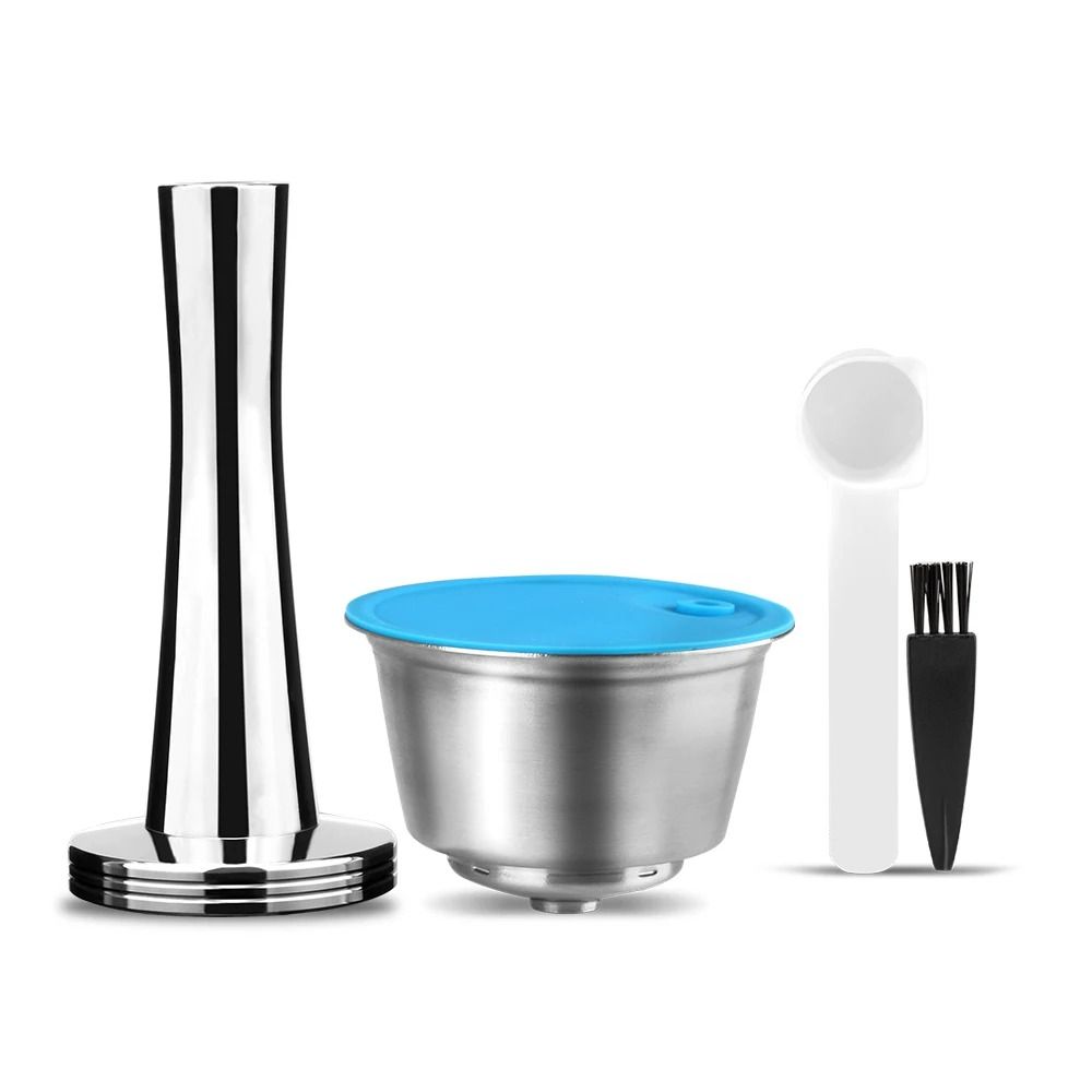 ICafilas Dolce Gusto Reusable Pod Stainless Steel Rechargeable Capsule For Nescafe Models 9