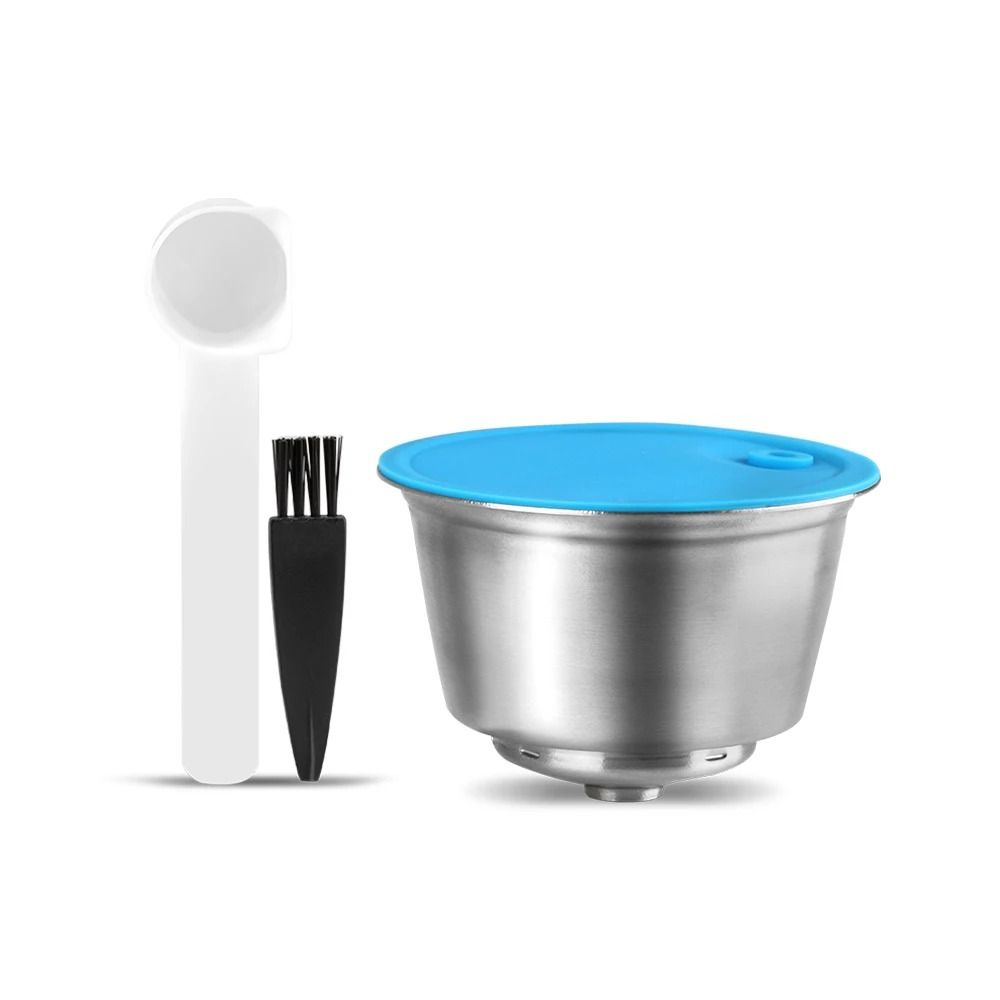 ICafilas Dolce Gusto Reusable Pod Stainless Steel Rechargeable Capsule For Nescafe Models 6