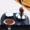 Professional Silicone Espresso Tamper Mat AntiSkid Corner Pad And Barista Tamping Station 1