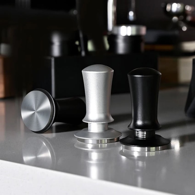 Calibrated Constant Pressure Coffee Tamper Professional 515458mm SpringLoaded Espresso Tool 4