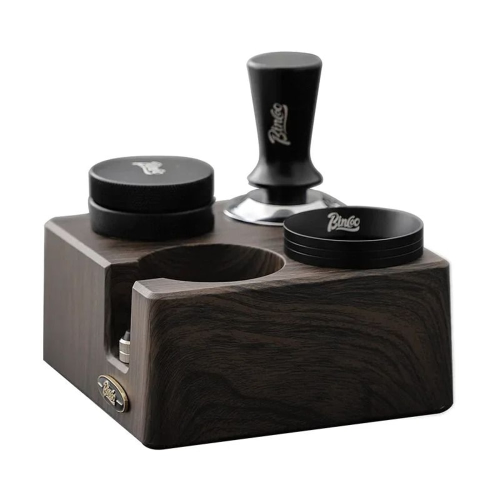 Professional Coffee Tamping Station Stand MultiSize Portafilter Holder For Breville DeLonghi 5