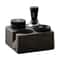Professional Coffee Tamping Station Stand MultiSize Portafilter Holder For Breville DeLonghi 5