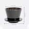 Crystal Eye Wave Coffee Dripper Flat Bottom Pour Over Filter Cup For Enhanced Uniformity 9