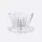 Crystal Eye Wave Coffee Dripper Flat Bottom Pour Over Filter Cup For Enhanced Uniformity 7