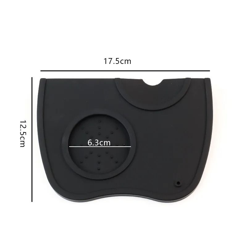 Universal Silicone Espresso Tamper Mat AntiSkid Corner Pad And Barista Tamping Station 7