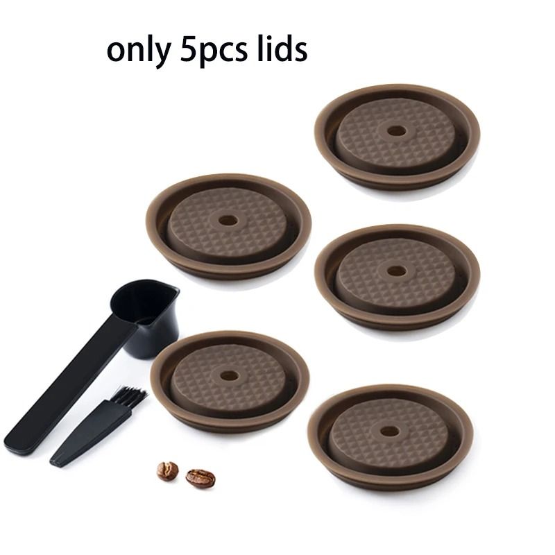 Silicone Nespresso Vertuo Reusable Pod Lid EcoFriendly Refillable Cover For Vertuoline 10