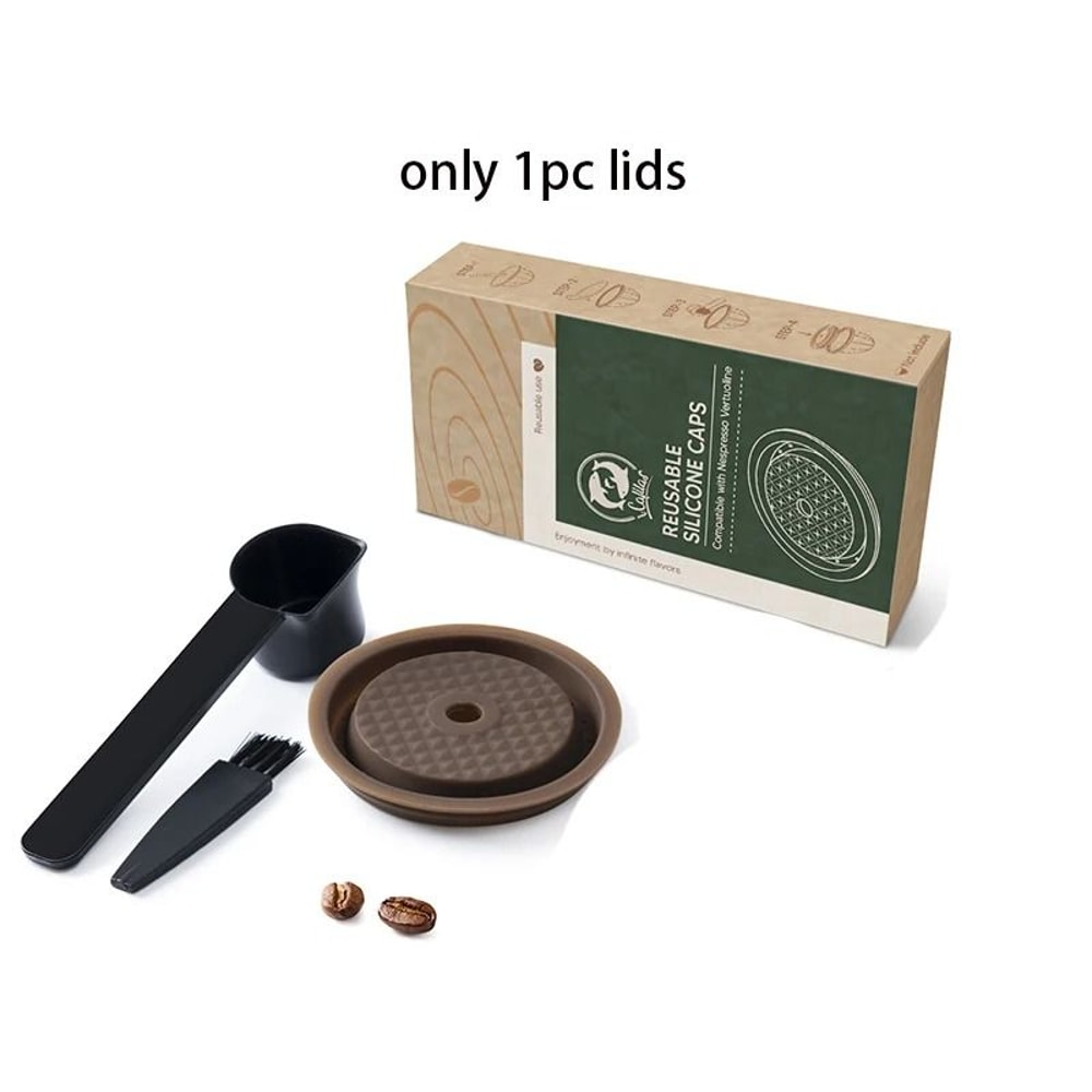 Silicone Nespresso Vertuo Reusable Pod Lid EcoFriendly Refillable Cover For Vertuoline 7