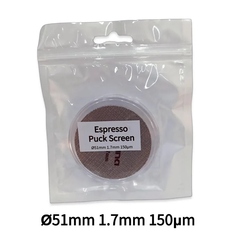 Punana Precision Espresso Puck Screen Professional 316 Stainless Steel Mesh 5153358mm 10