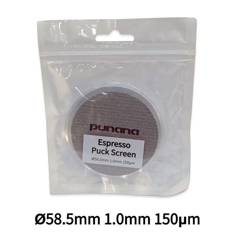 Punana Precision Espresso Puck Screen Professional 316 Stainless Steel Mesh 5153358mm 15