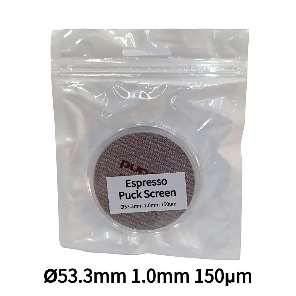 Punana Precision Espresso Puck Screen Professional 316 Stainless Steel Mesh 5153358mm 6