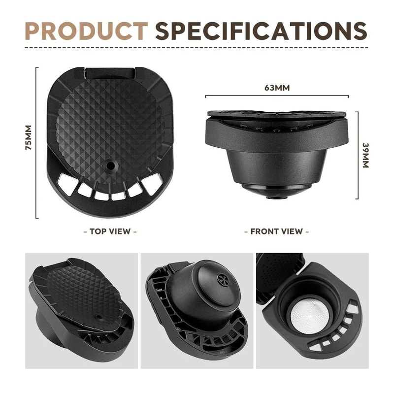 ICafilas Dolce Gusto Capsule Adapter Precision Reusable Converter For Genio S And Piccolo Machines 3