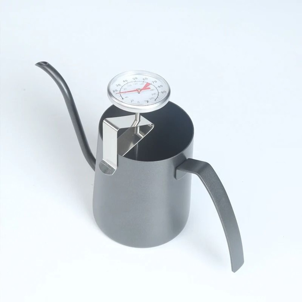 Professional 0100 C Dial Thermometer Precision Stainless Steel Probe For Milk Frothing Coffee Pot 5