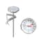 Professional 0100 C Dial Thermometer Precision Stainless Steel Probe For Milk Frothing Coffee Pot 6