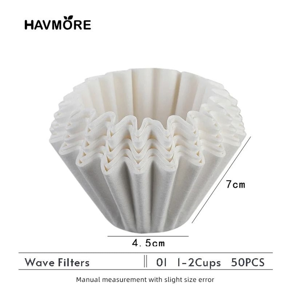 Crystal Eye Wave Coffee Dripper Set Professional 12 Cup Pour Over Kit With 50 Precision Filter Pap 9